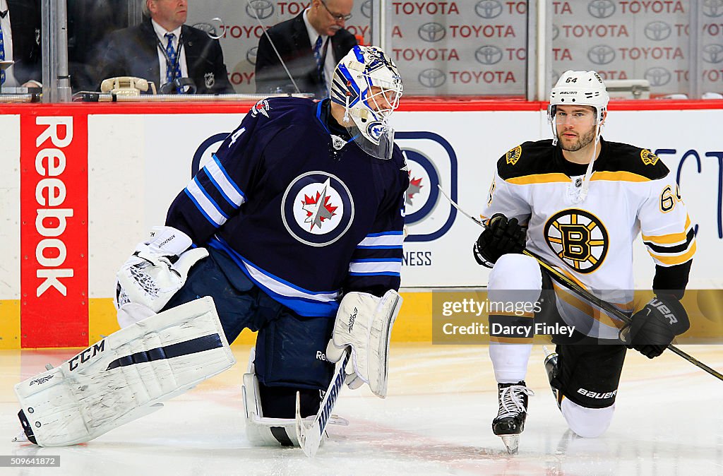 Boston Bruins v Winnipeg Jets