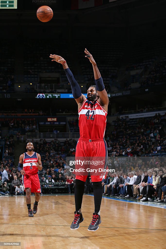 Washington Wizards v Milwaukee Bucks