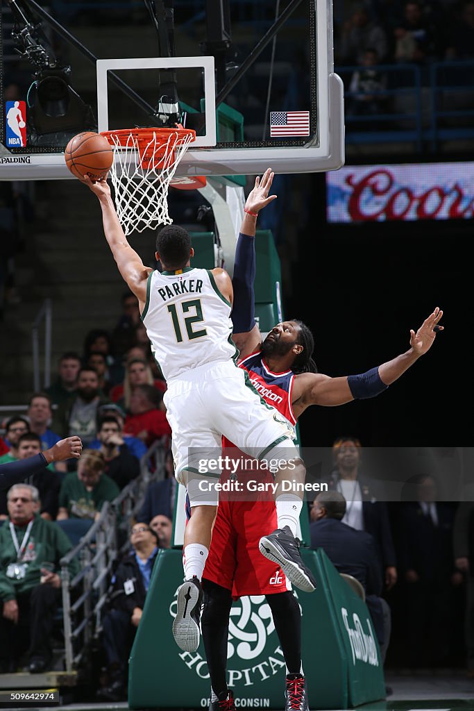 Washington Wizards v Milwaukee Bucks