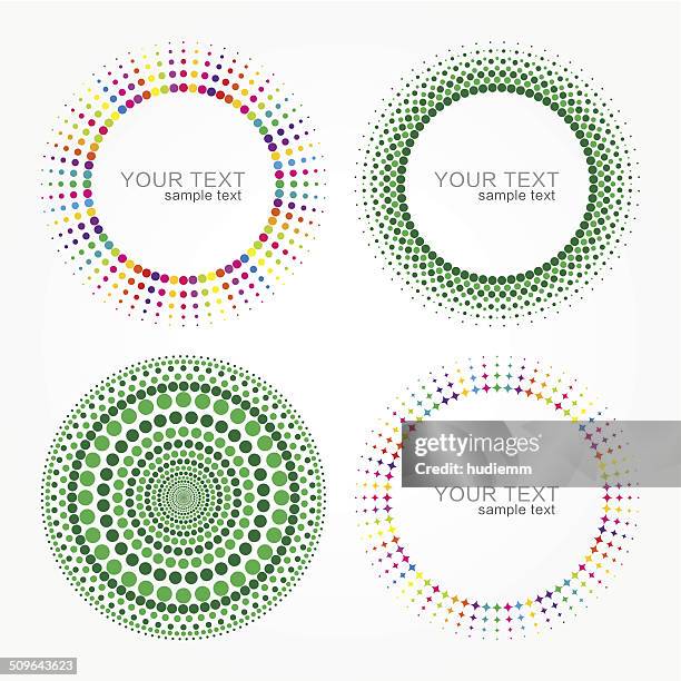 Random Dot Frame Vector Dots Frame High-Res Vector Graphic - Getty Images