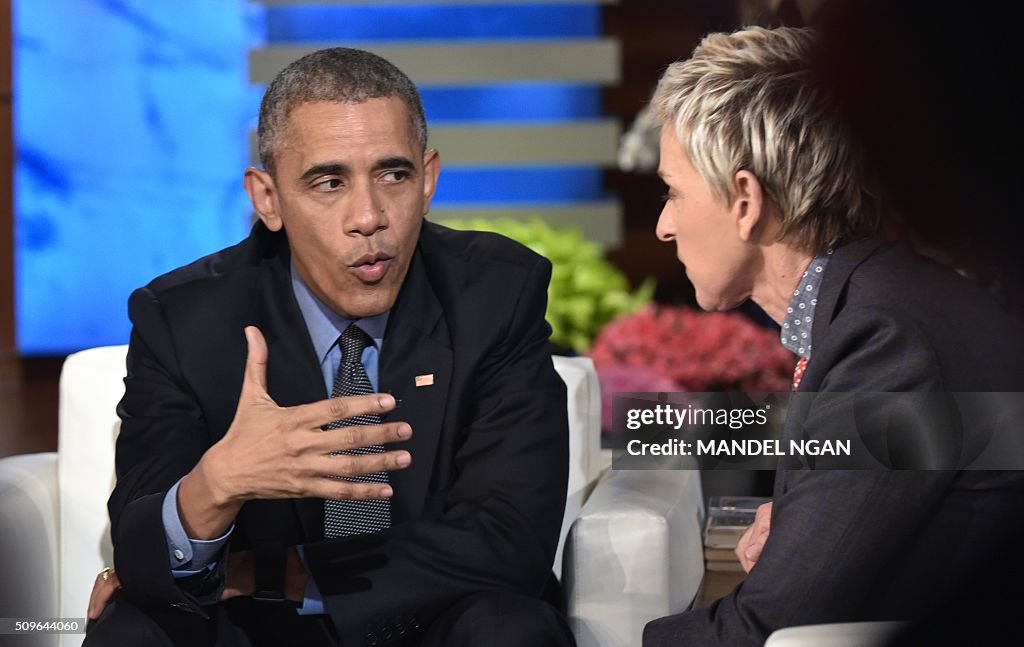 US-POLITICS-OBAMA-DEGENERES