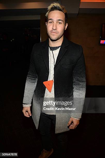 Pete Wentz attends Kanye West Yeezy Season 3 at Madison Square Garden on February 11, 2016 in New York City.