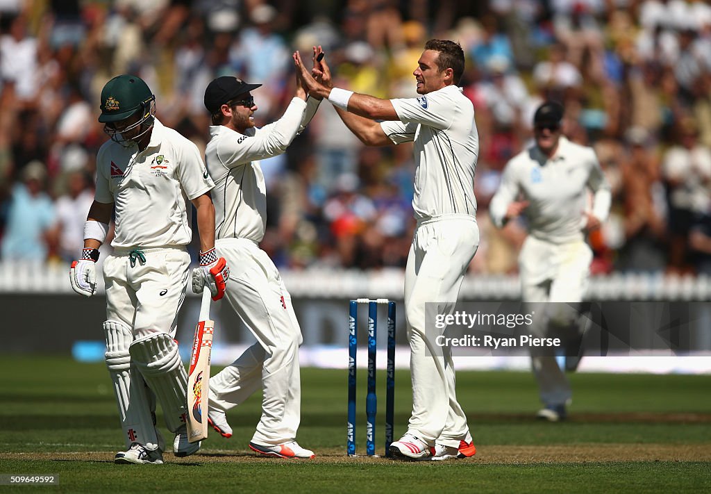 New Zealand v Australia - 1st Test: Day 1