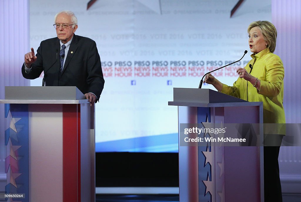 Democratic Presidential Candidates Debate In Milwaukee