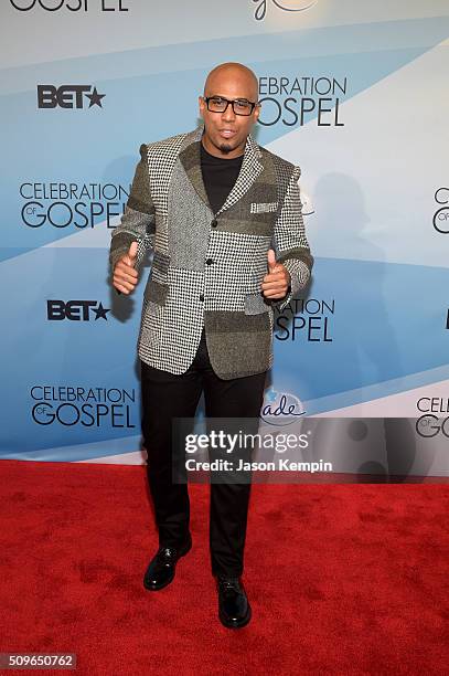 Gospel musician Anthony Brown attends BET Celebration Of Gospel 2016 at Orpheum Theatre on January 9, 2016 in Los Angeles, California.