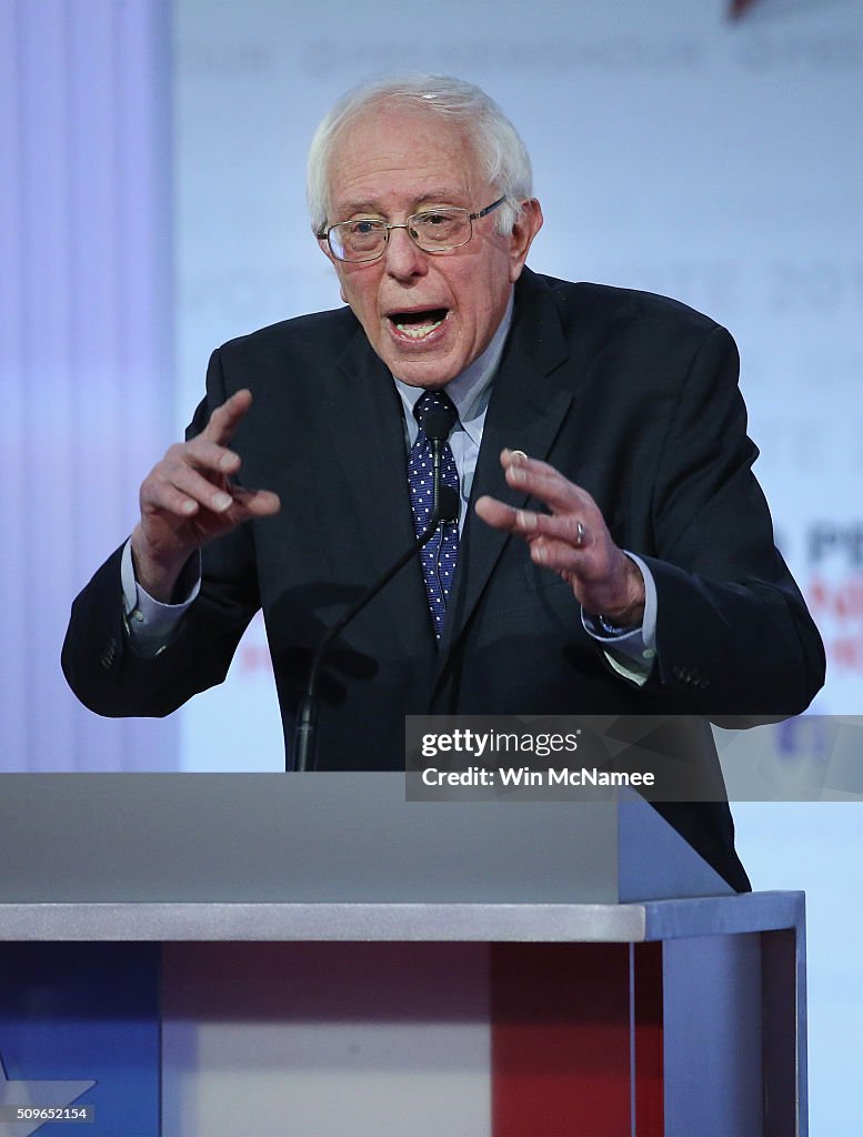Democratic Presidential Candidates Debate In Milwaukee