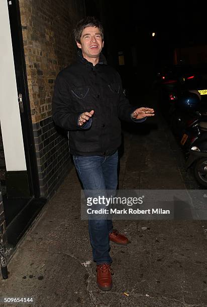Noel Gallagher at the Chiltern Firehouse on February 11, 2016 in London, England.