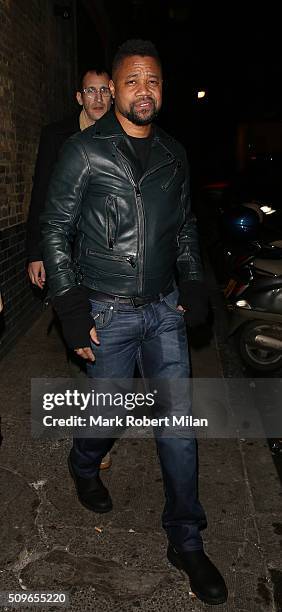 Cuba Gooding Jr at the Chiltern Firehouse on February 11, 2016 in London, England.