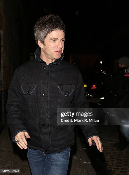 Noel Gallagher at the Chiltern Firehouse on February 11, 2016 in London, England.