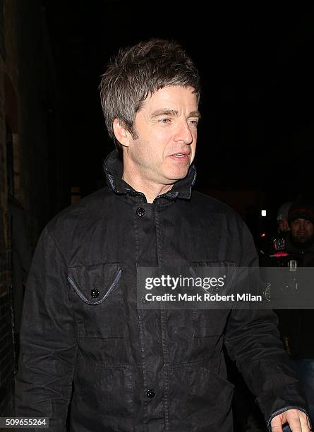 Noel Gallagher at the Chiltern Firehouse on February 11, 2016 in London, England.