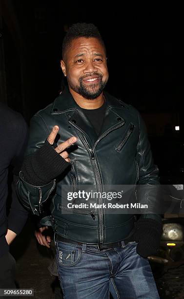 Cuba Gooding Jr at the Chiltern Firehouse on February 11, 2016 in London, England.