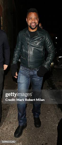 Cuba Gooding Jr at the Chiltern Firehouse on February 11, 2016 in London, England.