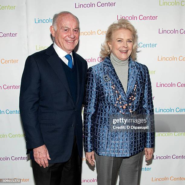Marshall Rose and Candice Bergen attend Lincoln Center's American Songbook Gala honoring Lorne Michaels at Lincoln Center for the Performing Arts on...