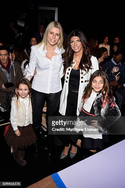 Sienna Drescher, Aviva Drescher, Teresa Giudice and Milania Giudice attend Rookie USA Presents Kids Rock! - Front Row & Backstage - Fall 2016 New...