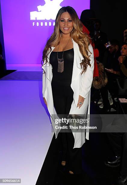 Tracy Dimarco attends Nike/Levi's Kids Rock! Runway Show on February 11, 2016 in New York City.