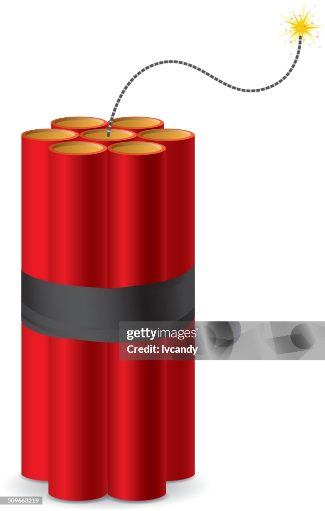 Dynamite Expoding Dynamite Explosive High-Res Vector Graphic - Getty Images