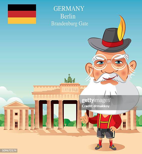 germany - chariot stock illustrations