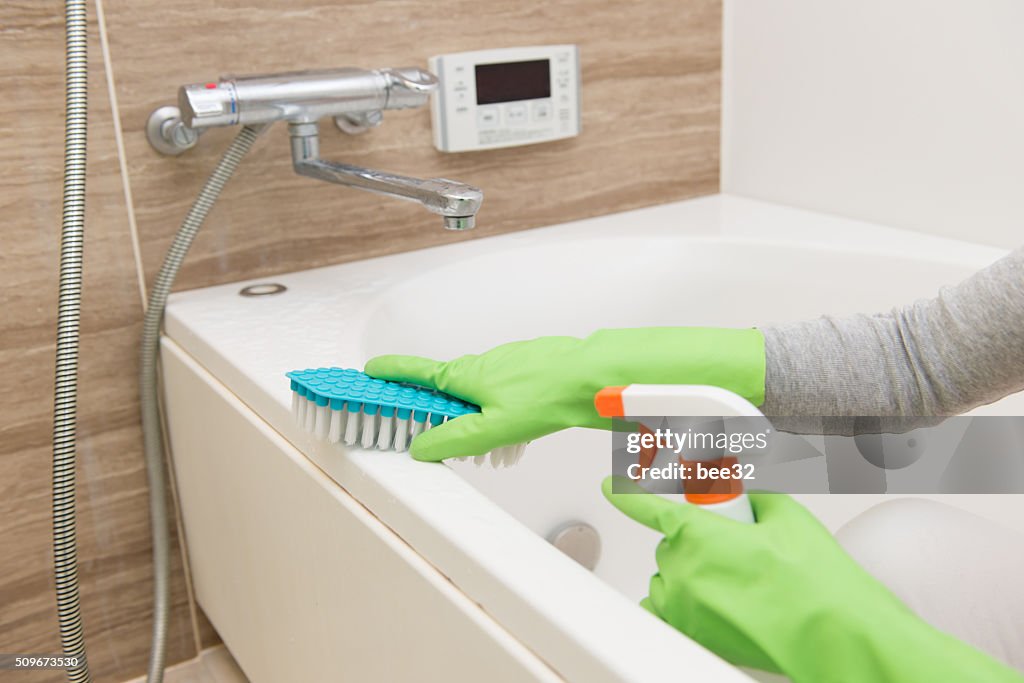 Bathroom, cleaning