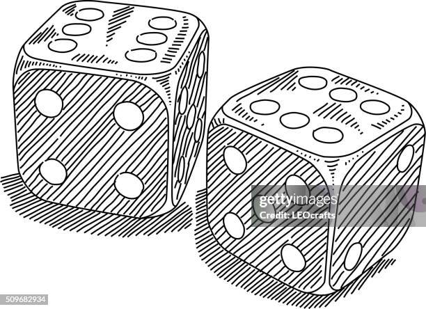 Dice Drawing Photos and Premium High Res Pictures - Getty Images