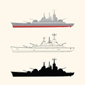 Military ship