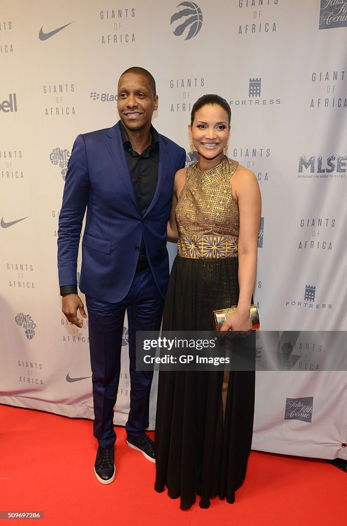GM, Toronto Raptors Masai Ujiri and Ramatu Ujiri attend "Giants of ...
