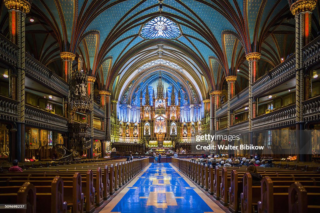 Canada, Quebec, Basilica of Notre Dame