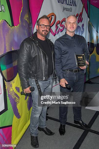 Celebrity Pet Expert Harrison Forbes and Nature Photographer of the Year Brad Oliphant attend the 12th Annual NY Pet Fashion Show at Hotel...