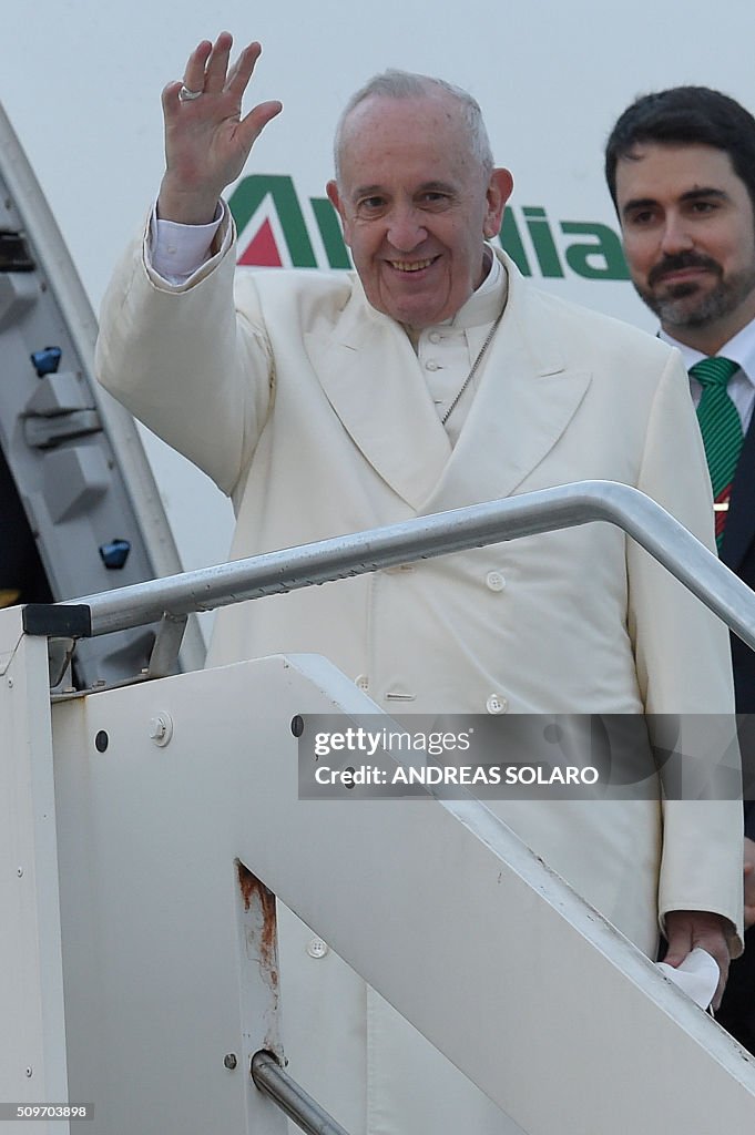 ITALY-VATICAN-POPE-TRIP-CUBA-MEXICO