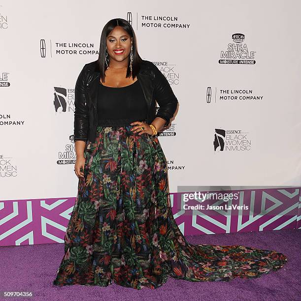 Singer Jazmine Sullivan attends the ESSENCE 7th annual Black Women In Music event at Avalon Hollywood on February 11, 2016 in Los Angeles, California.