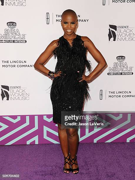 Singer/actress V. Bozeman attends the ESSENCE 7th annual Black Women In Music event at Avalon Hollywood on February 11, 2016 in Los Angeles,...