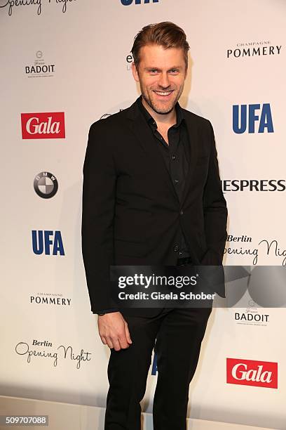 Jens Atzorn, son of Robert Atzorn during the 'Berlin Opening Night of GALA & UFA Fiction' at Das Stue Hotel on February 11, 2016 in Berlin, Germany.