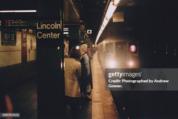 lincoln center subway station - lincoln center new york stock pictures, royalty-free photos & images