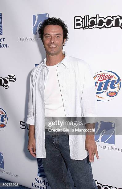 Peter DiStefano attends The Surfrider Foundation's 20th Anniversary Gala at Sony Pictures Studios on June 17, 2004 in Culver City, California.