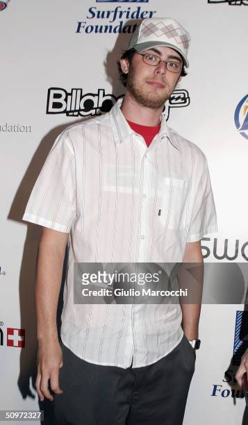 Colin Hanks attends The Surfrider Foundation's 20th Anniversary Gala at Sony Pictures Studios on June 17, 2004 in Culver City, California.