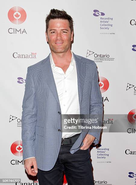 Yannick Bisson attends Canada's Grammy Night at Raleigh Studios on February 11, 2016 in Los Angeles, California.