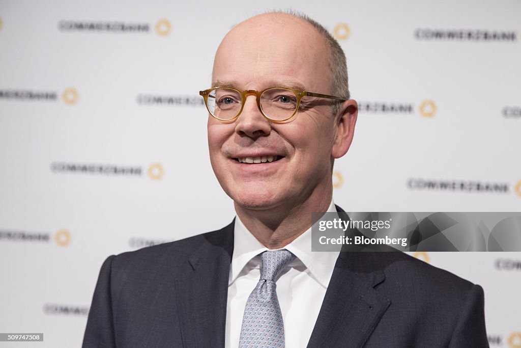 Commerzbank AG Chief Executive Officer Martin Blessing Announces Results As Fourth-Quarter Profit Beats Estimates