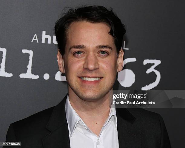 Actor T.R. Knight attends the premiere of Hulu's new series "11.22.63" at Regency Bruin Theatre on February 11, 2016 in Los Angeles, California.