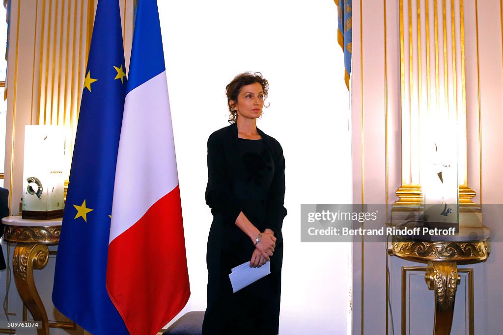 Audrey Azoulay Newly Appointed French Minister of Culture In Paris