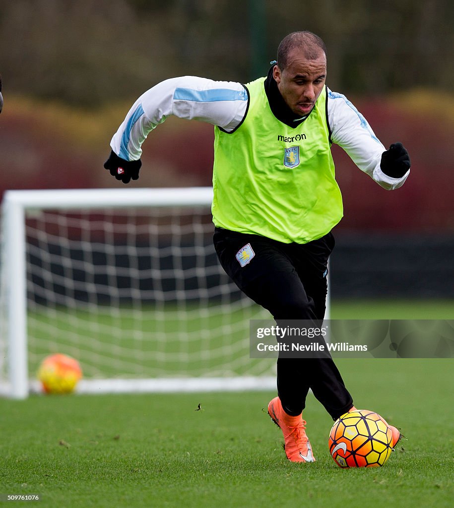 Aston Villa Training Session