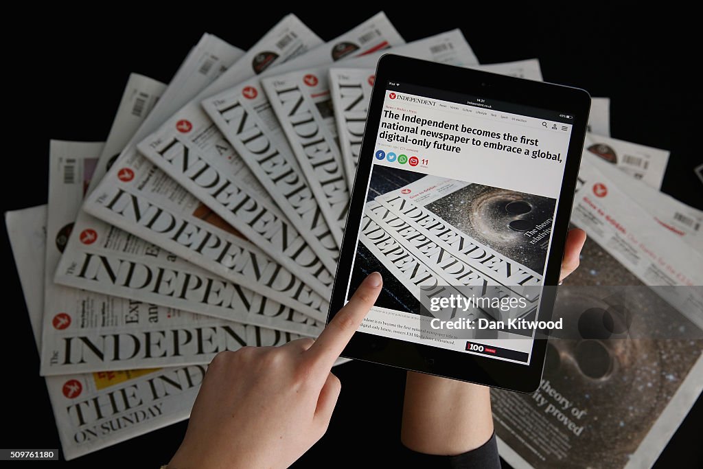 The Independent Newspaper Owner To Close Print Titles