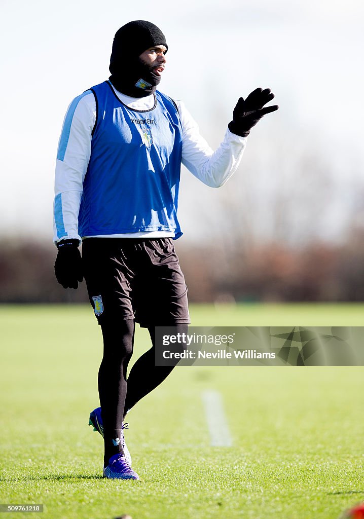 Aston Villa Training Session