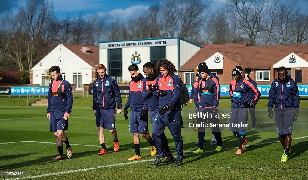 Newcastle United Training Session