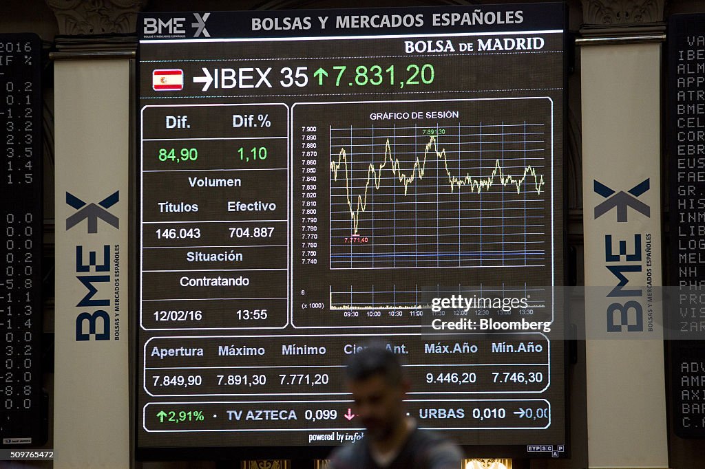 European Stock Exchange Trading As Stocks Rebound From Lowest Level Since October 2013