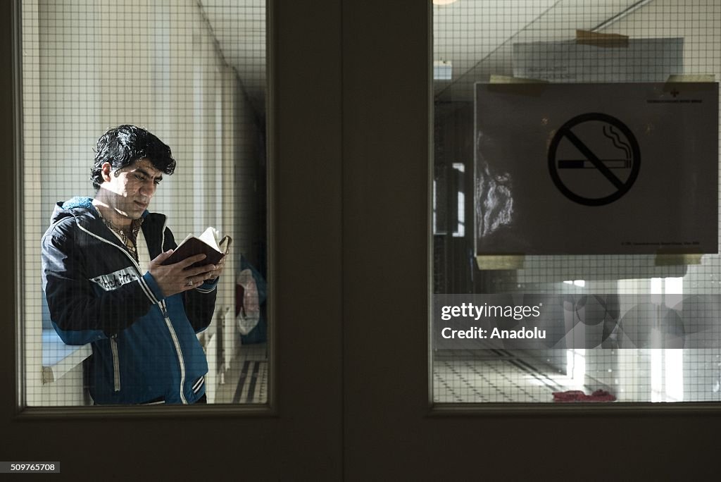 Austrian Red Cross refugee shelter in Vienna