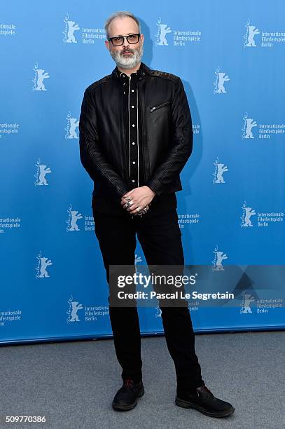 Director Denis Cote attends the 'Boris without Beatrice' photo call during the 66th Berlinale International Film Festival Berlin at Grand Hyatt Hotel...