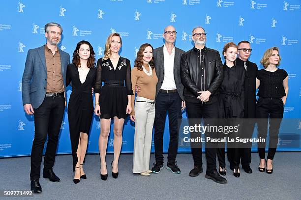 Producer Sylvain Corbeil, actors Dounia Sichov, Simone-Elise Girard, James Hyndman, director Denis Cote, Isolda Dychauk, Laetitia Isambert-Denis,...