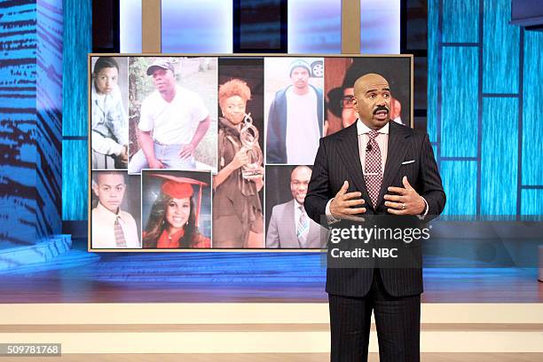 Chicago Gun Violence -- Pictured: Steve Harvey?'s special episode devoted to Chicago gun violence --