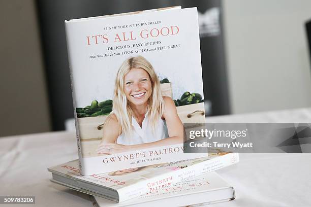 View of the general atmosphere during Gwyneth Paltrow's book signing at the 2016 Antiques And Garden Show Of Nashville at Music City Center on...
