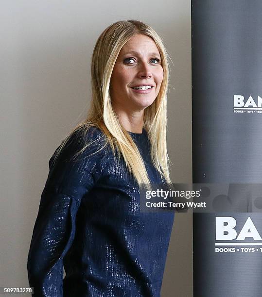 Gwyneth Paltrow signs her book 'It's all Good' during the the 2016 Antiques And Garden Show Of Nashville at Music City Center on February 12, 2016 in...