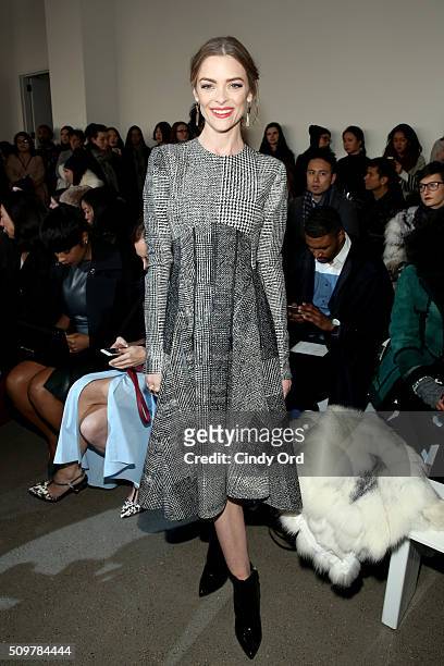 Actress Jaime King attends the Jason Wu Fall 2016 fashion show during New York Fashion Week at Spring Studios on February 12, 2016 in New York City.